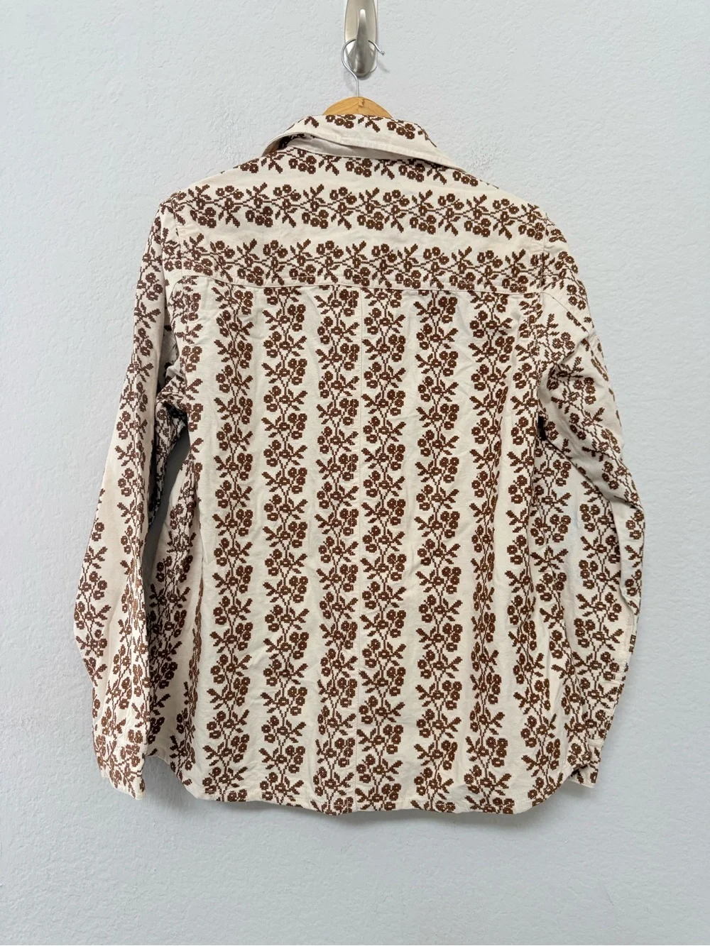 Loeffler Randall Kennedy Embroidered Jacket Cream - Picture 6 of 6